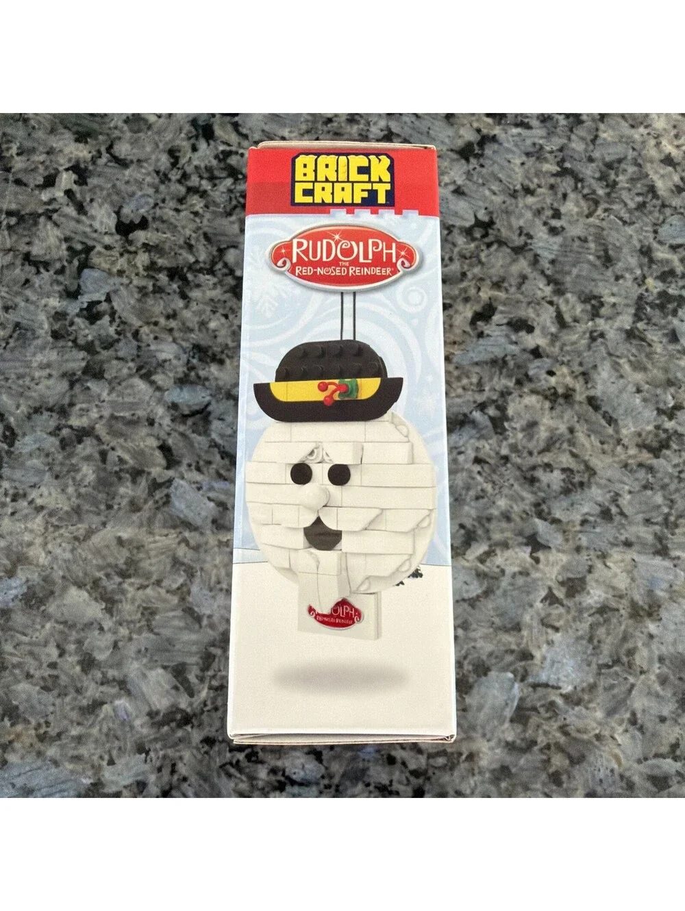 BRICKCRAFT Rudolph the Red-Nosed Reindeer Sam the Snowman Ornament